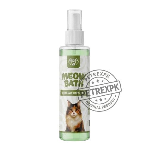 Giggly Tails Meow Bath Cat Spray at Petrex pk