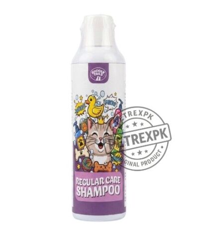 Giggly Tails Regular Care Cat Shampoo bottle on Petrex pk pet store